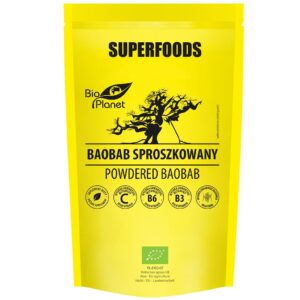 BAOBAB SPROSZKOWANY BIO 150 g - BIO PLANET SUPERFOODS (2 szt.)