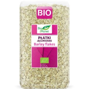PŁATKI JĘCZMIENNE BIO 600 g - BIO PLANET (3 szt.)