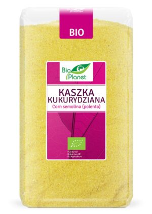 KASZKA KUKURYDZIANA BIO 1 kg - BIO PLANET (3 szt.)