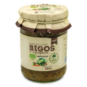 BIGOS WEGAŃSKI Z GRZYBAMI BIO 500 g - DARY NATURY (2 szt.)