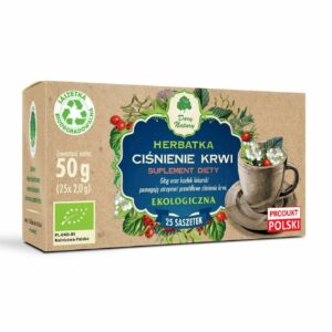 HERBATKA CIŚNIENIE KRWI BIO (25 x 2 g) 50 g - DARY NATURY (3 szt.)