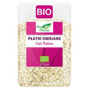 PŁATKI OWSIANE BIO 1 kg - BIO PLANET (3 szt.)