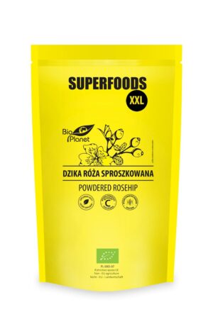DZIKA RÓŻA SPROSZKOWANA BIO 500 g - BIO PLANET SUPERFOODS (1 szt.)