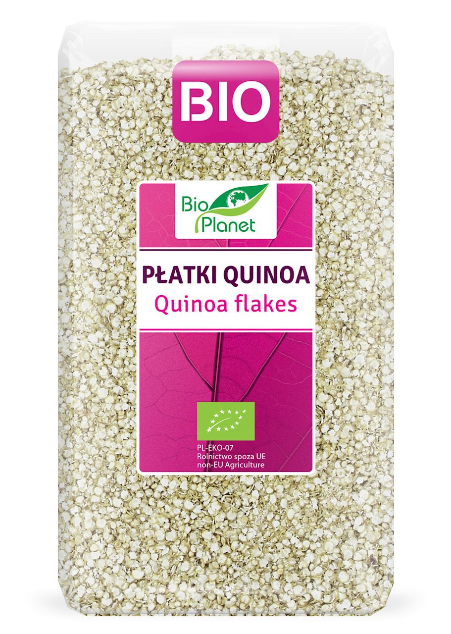 PŁATKI QUINOA BIO 600 g - BIO PLANET (1 szt.)