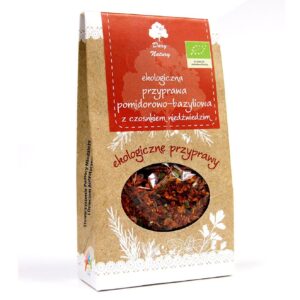 PRZYPRAWA POMIDOROWO - BAZYLIOWA Z CZOSNKIEM NIEDŹWIEDZIM BIO 40 g - DARY NATURY (3 szt.)