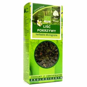 HERBATKA LIŚĆ POKRZYWY BIO 25 g - DARY NATURY (4 szt.)