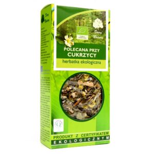 HERBATKA POLECANA PRZY CUKRZYCY BIO 50 g - DARY NATURY (3 szt.)
