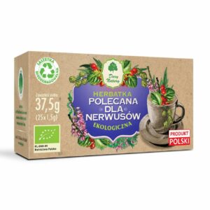 HERBATKA DLA NERWUSÓW BIO (25 x 1,5 g) 37,5 g - DARY NATURY (3 szt.)