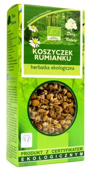 HERBATKA KOSZYCZEK RUMIANKU BIO 25 g - DARY NATURY (3 szt.)