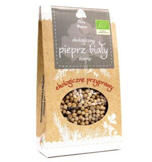 PIEPRZ BIAŁY ZIARNISTY BIO 30 g - DARY NATURY (3 szt.)