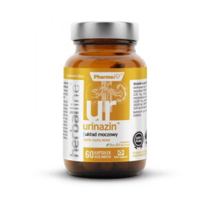 KAPSUŁKI NA UKŁAD MOCZOWY (URINAZIN) BEZGLUTENOWE 60 szt. - PHARMOVIT (HERBALLINE) (1 szt.)
