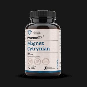 CYTRYNIAN MAGNEZU PROSZEK BEZGLUTENOWY 150 g - PHARMOVIT (CLASSIC) (1 szt.)