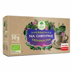 HERBATKA NA CHRYPKĘ BIO (25 x 2 g) 50 g - DARY NATURY (3 szt.)