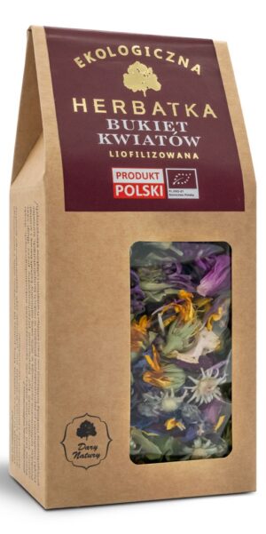 HERBATKA LIOFILIZOWANA BUKIET KWIATÓW BIO 15 g - DARY NATURY (3 szt.)