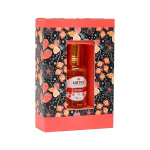 PERFUMY W OLEJKU RÓŻA (ROLL-ON) 10 ml - SATTVA (AYURVEDA) (2 szt.)