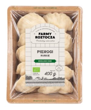 PIEROGI RUSKIE BIO 400 g - FARMY ROZTOCZA (NA ZAMÓWIENIE) (1 szt.)