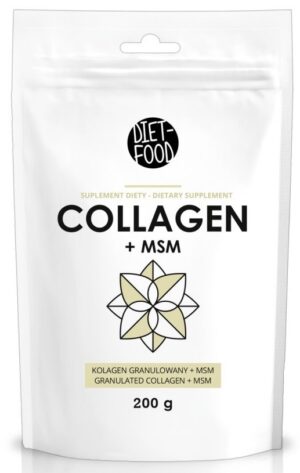 KOLAGEN + MSM INSTANT W PROSZKU 200 g - DIET-FOOD (1 szt.)