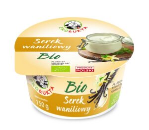 SEREK WANILIOWY BIO 150 g - EKO ŁUKTA (4 szt.)