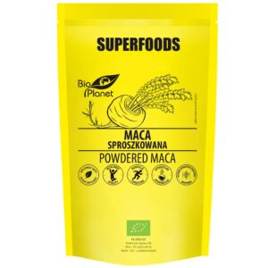 MACA SPROSZKOWANA BIO 150 g - BIO PLANET SUPERFOODS (3 szt.)