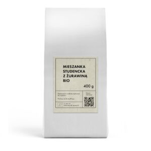 MIESZANKA STUDENCKA Z ŻURAWINĄ BIO 400 g - THE PLANET (1 szt.)