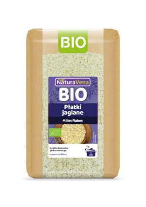 PŁATKI JAGLANE BIO 400 g - NATURAVENA (3 szt.)