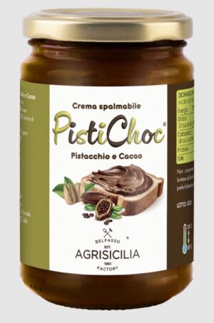 KREM PISTACJOWO - KAKAOWY 340 g - AGRISICILIA (1 szt.)