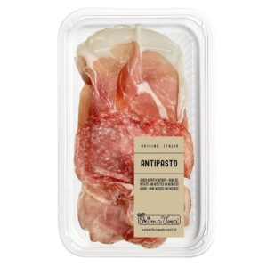 ANTIPASTI TRIO: SALAMI MILANO, POLĘDWICA LONZINO, SZYNKA PROSCIUTTO CRUDO BIO BEZGLUTENOWE BIO 90 g - PRIMAVERA (1 szt.)