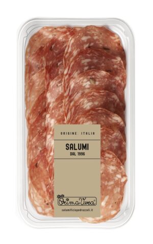 SALAMI Z TRUFLAMI DOJRZEWAJĄCE PLASTRY BEZGLUTENOWE BIO 70 g - PRIMAVERA (1 szt.)