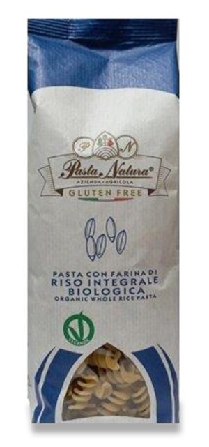 MAKARON (RYŻOWY RAZOWY) ŚWIDERKI BEZGLUTENOWY BIO 250 g - PASTA NATURA (1 szt.)