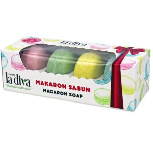 MYDŁA MAKARONIKI OWOCOWE (4 x 50 g) 200 g - LA DIVA (1 szt.)