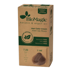 FARBA DO WŁOSÓW BLOND (7.00) 250 g - BIOMAGIC (2 szt.)