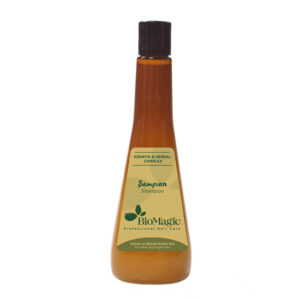SZAMPON DO WŁOSÓW SŁABYCH I ŁAMLIWYCH Z KERATYNĄ 300 ml - BIOMAGIC (2 szt.)