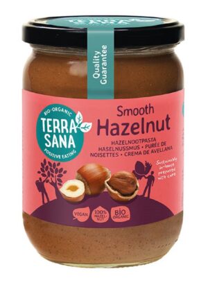 KREM Z ORZECHÓW LASKOWYCH PRAŻONYCH 100 % BIO 500 g - TERRASANA (1 szt.)