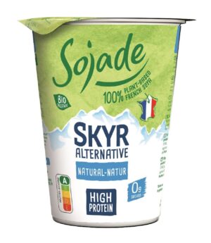 PRODUKT TYPU SKYR PROTEINOWY SOJOWY NATURALNY BEZ CUKRU BIO 400 g - SOJADE (2 szt.)