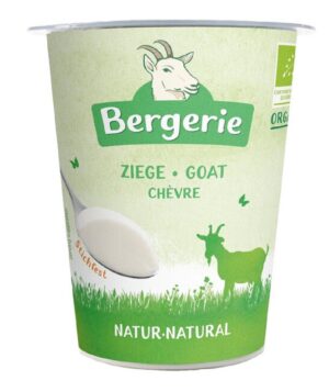 KOZI JOGURT NATURALNY BIO 125 g - BERGERIE (4 szt.)