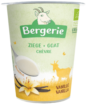 KOZI JOGURT O SMAKU WANILIOWYM BIO 125 g - BERGERIE (3 szt.)