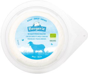 OWCZY SEREK TWAROGOWY BIO 100 g - BERGERIE (2 szt.)