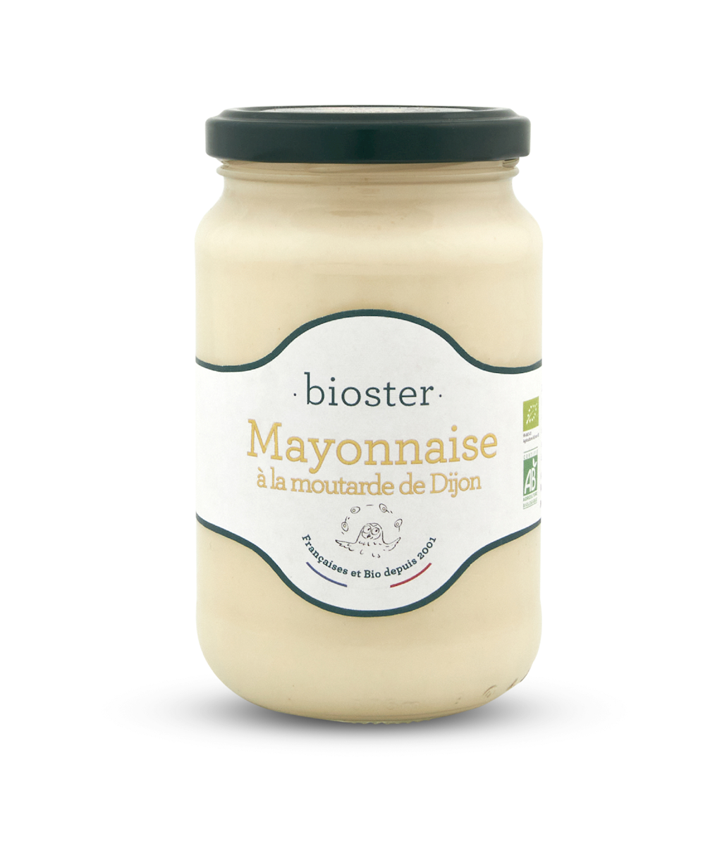 MAJONEZ JAJECZNY Z MUSZTARDĄ DIJON BIO 325 g - BIOSTER (2 szt.)