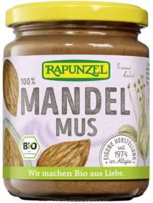 KREM Z MIGDAŁÓW PRAŻONYCH 100 % BIO 250 g - RAPUNZEL (1 szt.)
