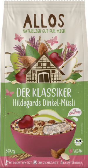 MUSLI ORKISZOWE ŚW. HILDEGARDY BIO 500 g - ALLOS (1 szt.)