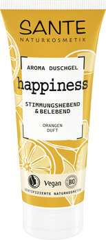 ŻEL POD PRYSZNIC HAPPINESS POMARAŃCZA ECO 200 ml - SANTE (2 szt.)
