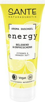 ŻEL POD PRYSZNIC ORZEŹWIAJĄCO - ENERGETYZUJĄCY CYTRYNA I POMARAŃCZA ECO 200 ml - SANTE (2 szt.)