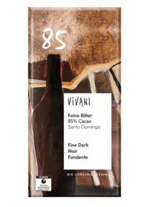 CZEKOLADA GORZKA 85 % BIO 80 g - VIVANI (2 szt.)