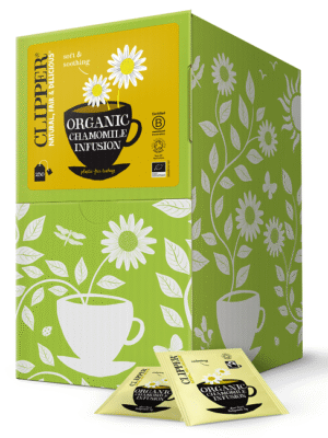 HERBATKA RUMIANKOWA FAIR TRADE BIO (250 x 1,5 g) 375 g - CLIPPER (1 szt.)