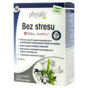 TABLETKI NA REDUKCJĘ STRESU 30 szt. - PHYSALIS (1 szt.)