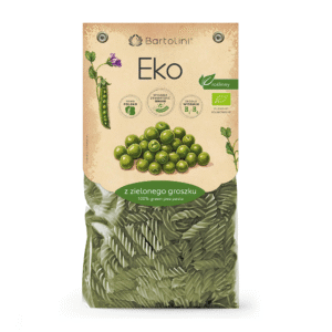 MAKARON PROTEINOWY (Z GROSZKU ZIELONEGO) ŚWIDERKI BIO 250 g - BARTOLINI (4 szt.)
