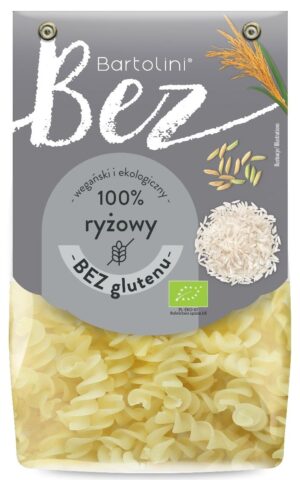 MAKARON (RYŻOWY) ŚWIDERKI BEZGLUTENOWY BIO 250 g - BARTOLINI (3 szt.)