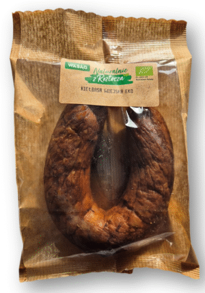 KIEŁBASA WIEJSKA BIO 200 g - WASĄG (Z PÓŁKI) (1 szt.)