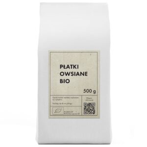 PŁATKI OWSIANE BIO 500 g - THE PLANET (4 szt.)