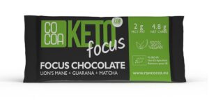 CZEKOLADA FOCUS KETO BIO 40 g - COCOA (1 szt.)